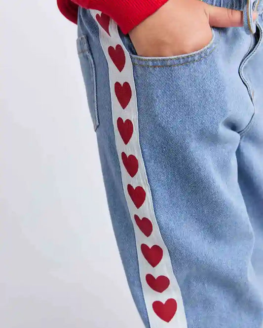 EVE GIRL Lola Denim Elastic Waist Jean 3-7 years