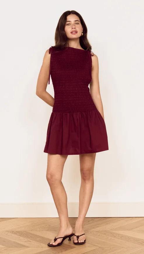 MINK PINK Lola Shirred Dress