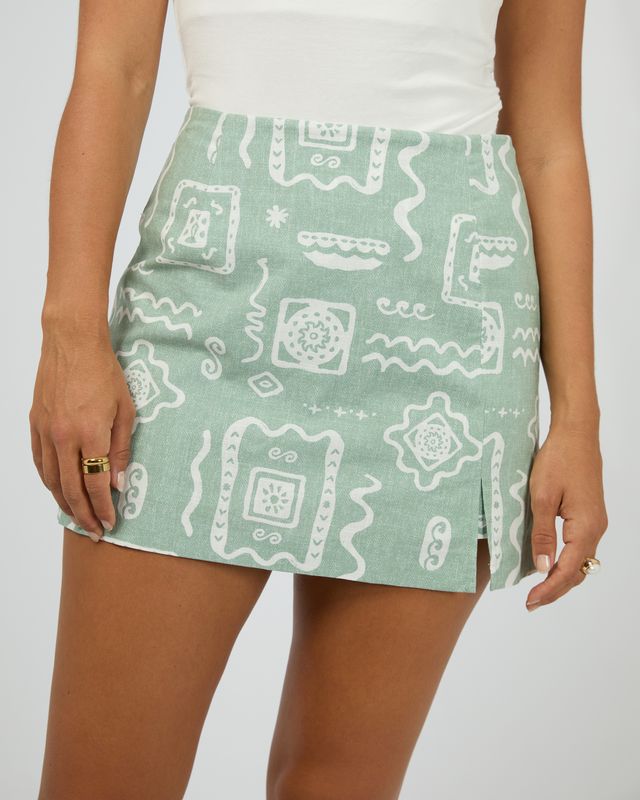 ALL ABOUT EVE Lucia Skort Sage