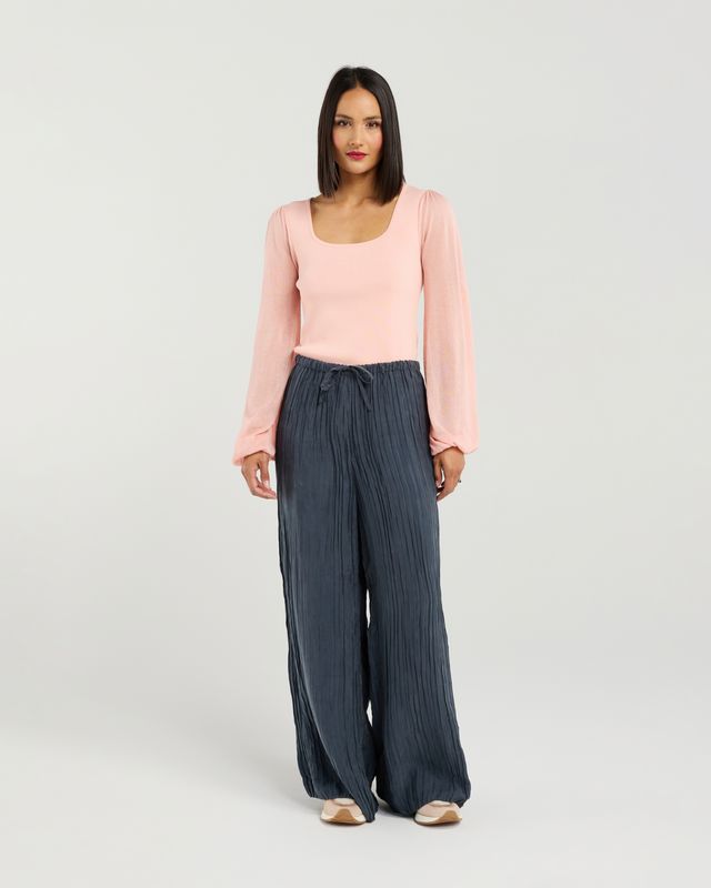 ET ALIA Lucy Knit Top Blush