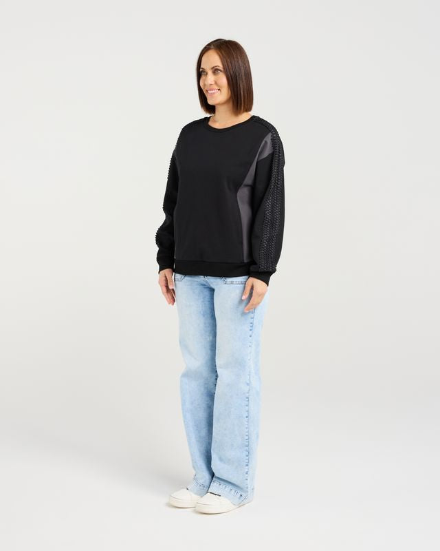 ZAFINA Maren Jumper Black