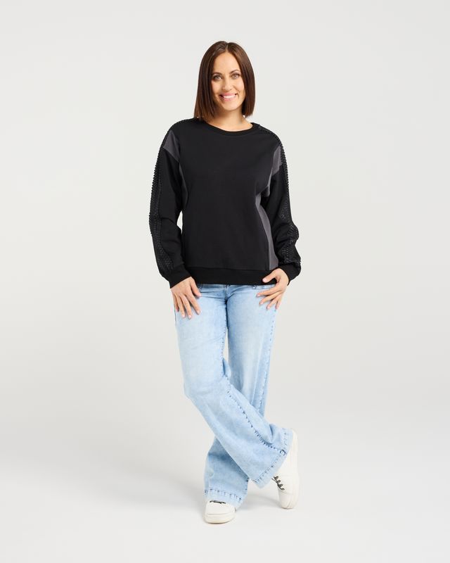 ZAFINA Maren Jumper Black