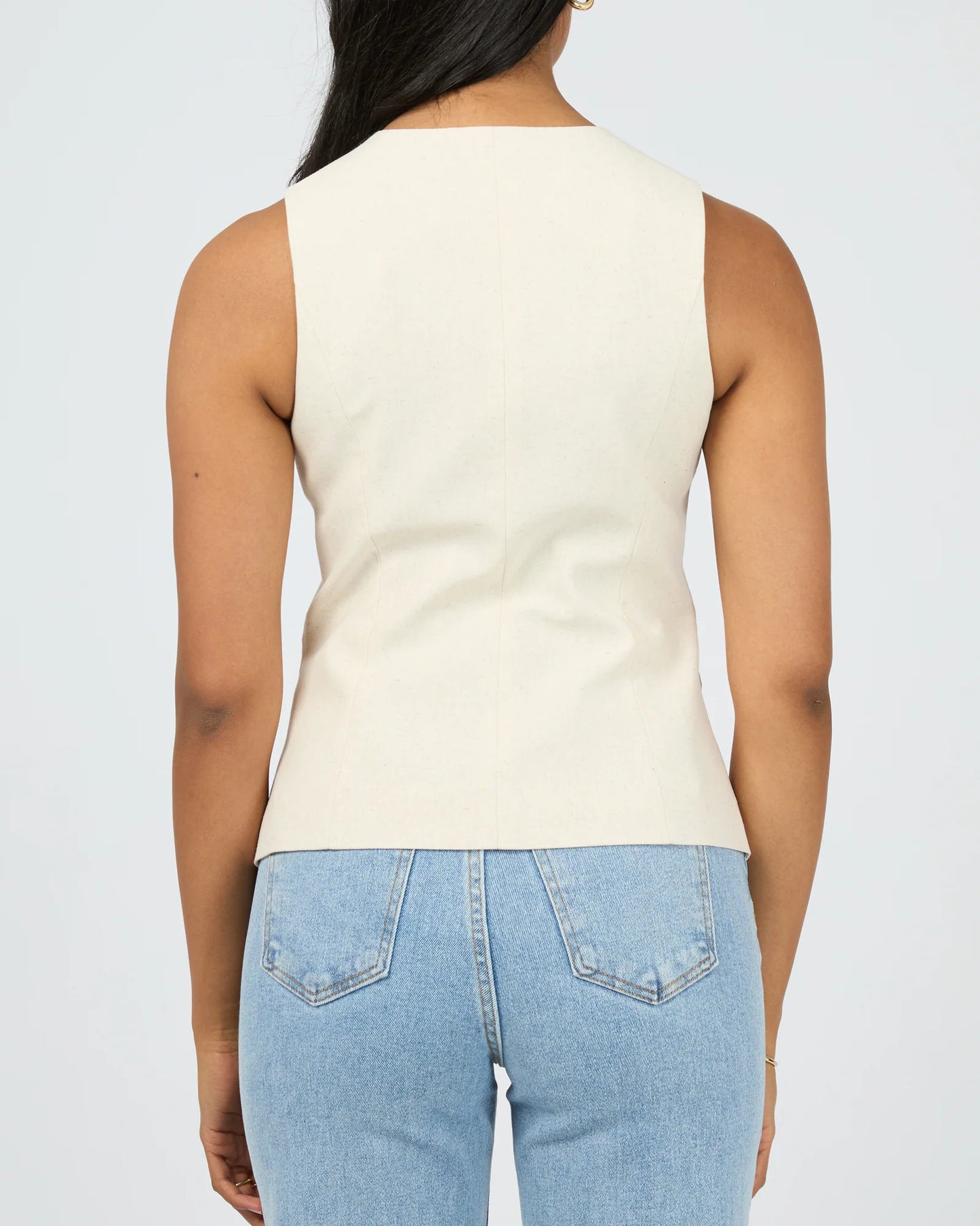 ALL ABOUT EVE Mavis Vest Natural