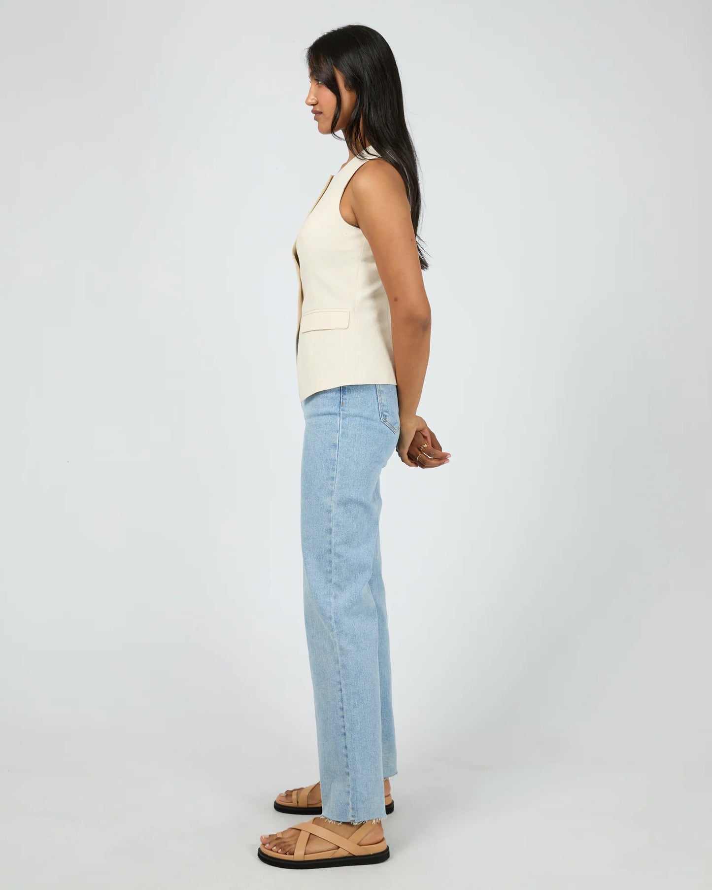 ALL ABOUT EVE Mavis Vest Natural