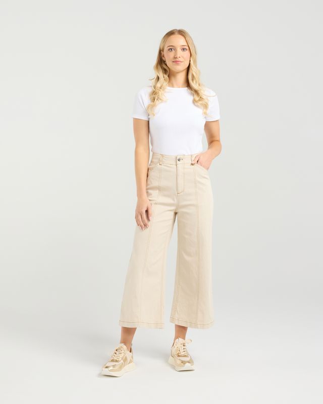 ET ALIA Maya Pant Buttercream