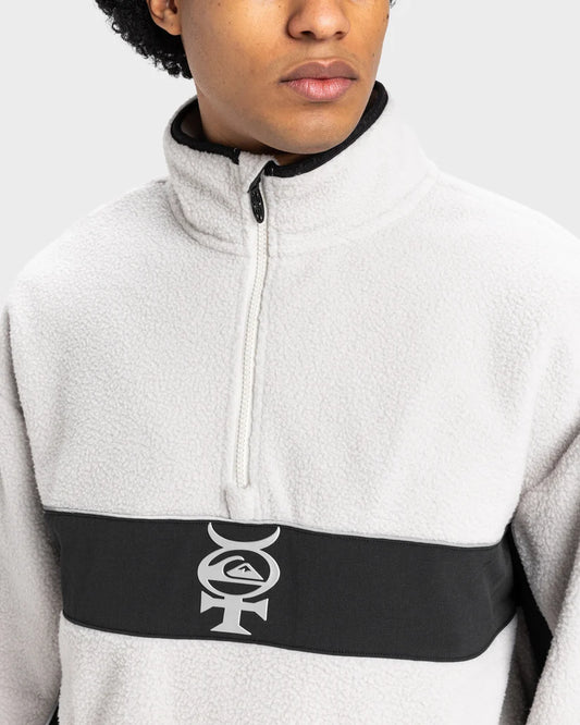 Quiksilver Mercury Sherpa Mens Pullover Lunar Rock
