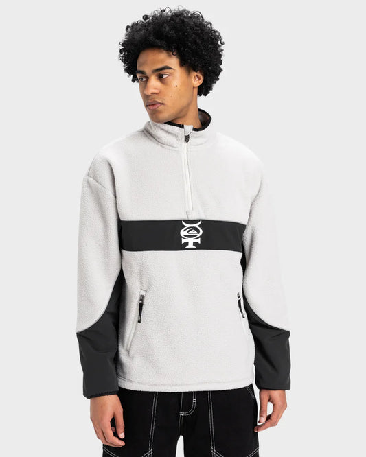 Quiksilver Mercury Sherpa Mens Pullover Lunar Rock