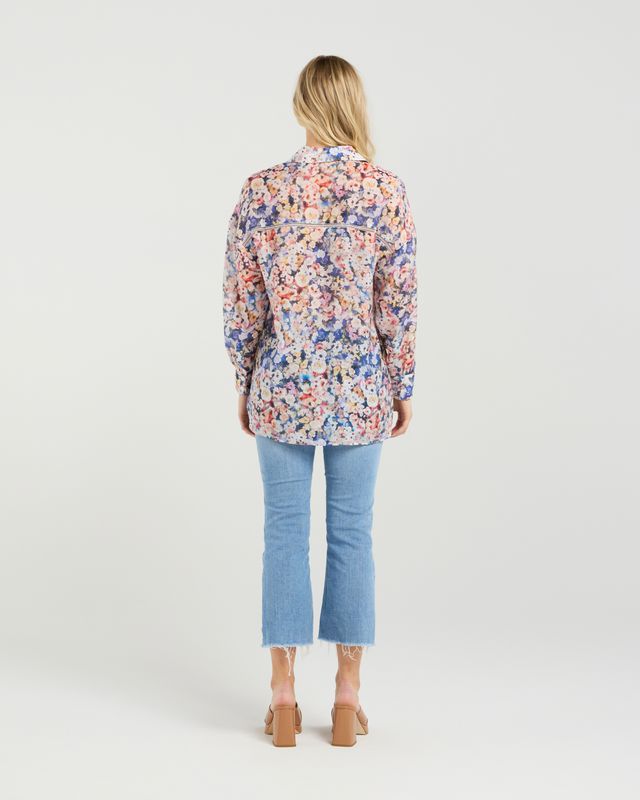 ET ALIA Michaela Shirt Poppy Patch