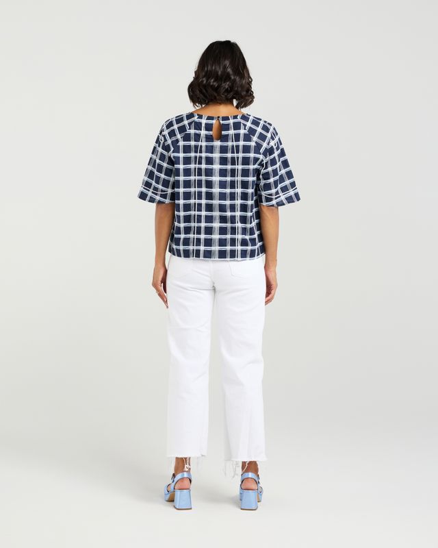 ET ALIA Mila Top Midnight Weave