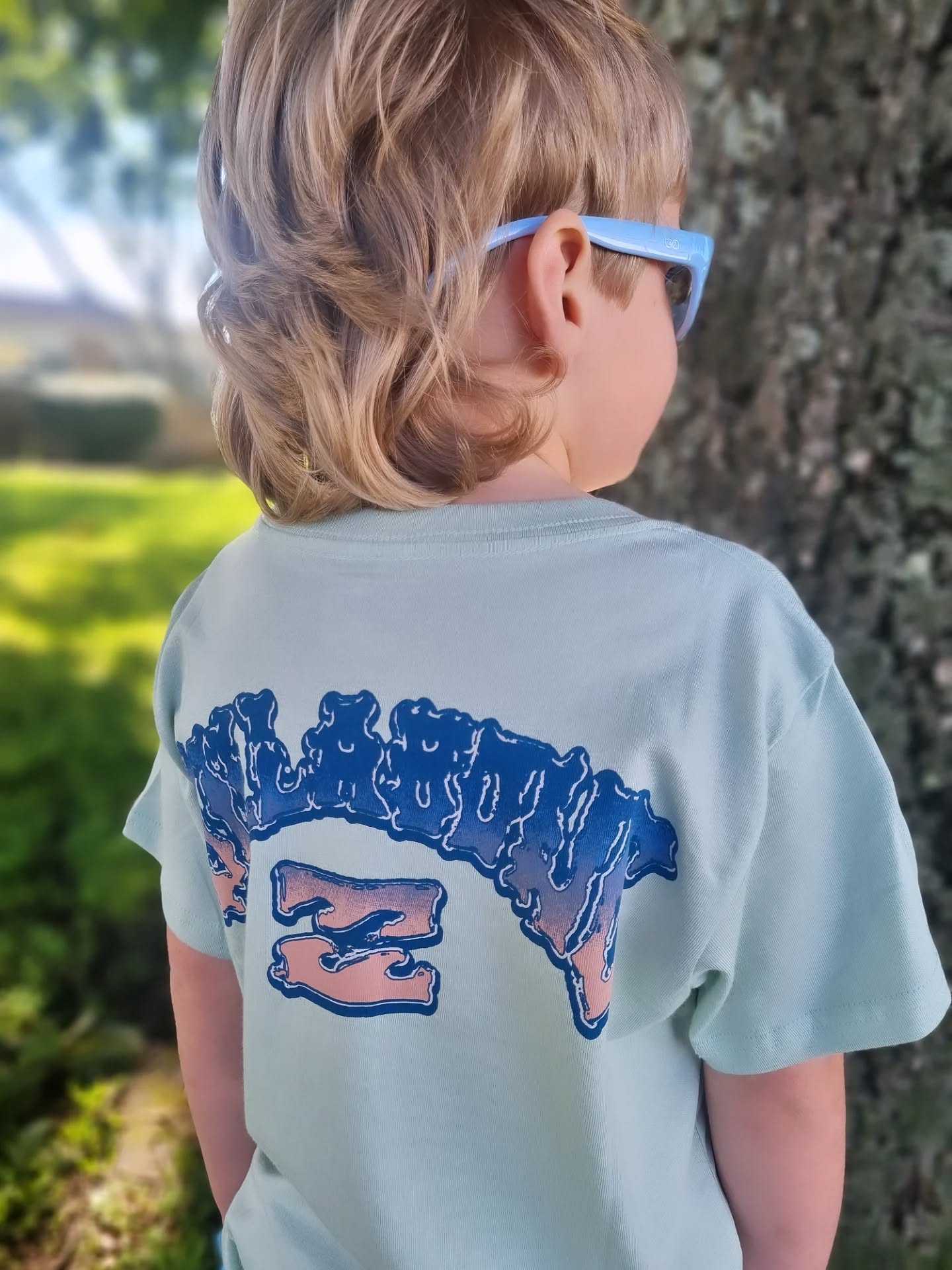 BILLABONG Groms Wax Arch Tee Seafoam 0-7 years