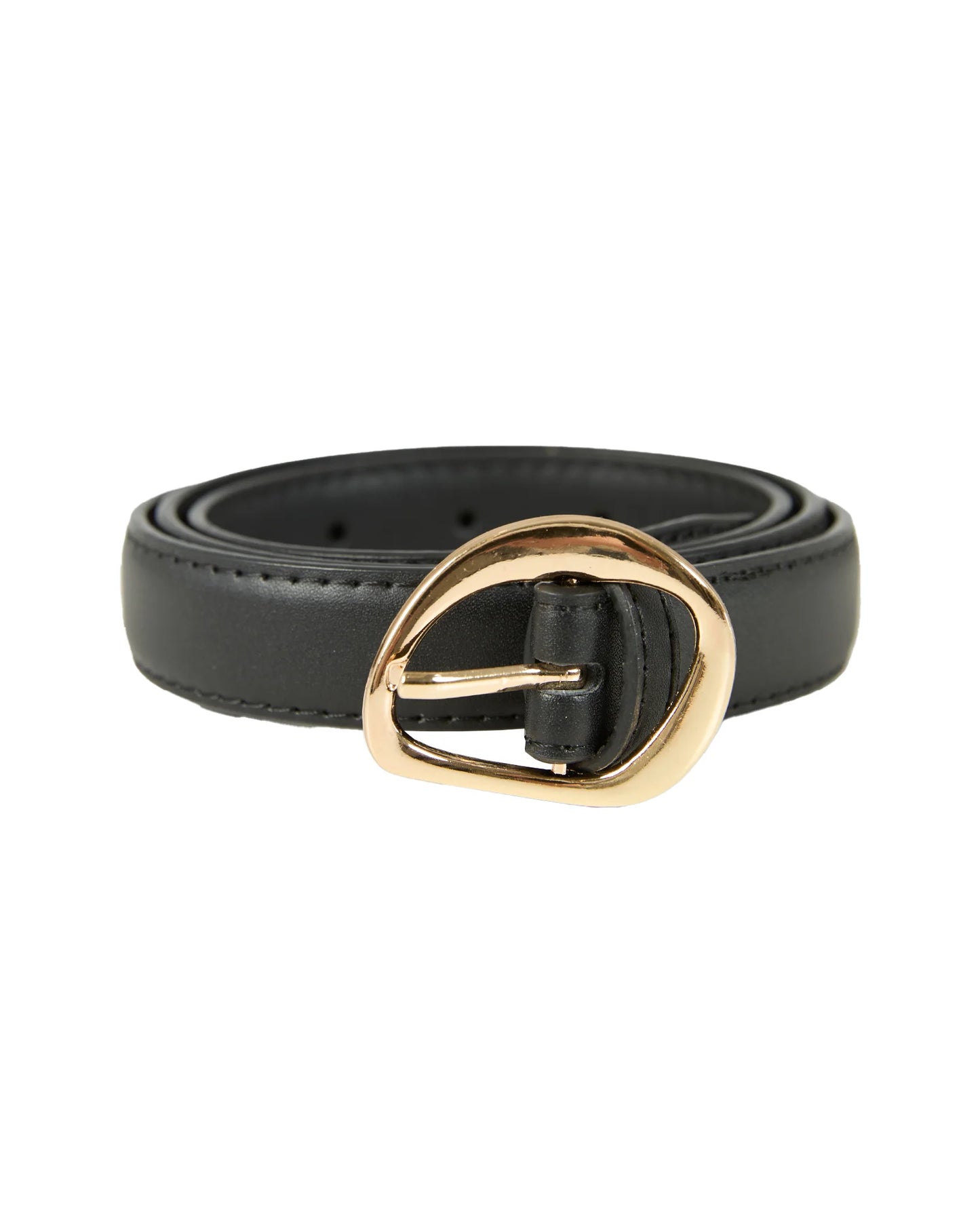 SILENT THEORY Mya Vinyl Belt Black