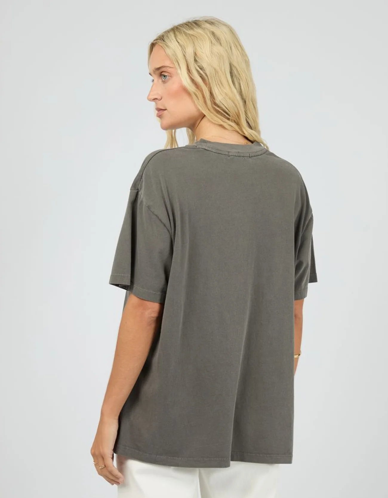ALL ABOUT EVE Nashville Relaxed Tee Charcoal