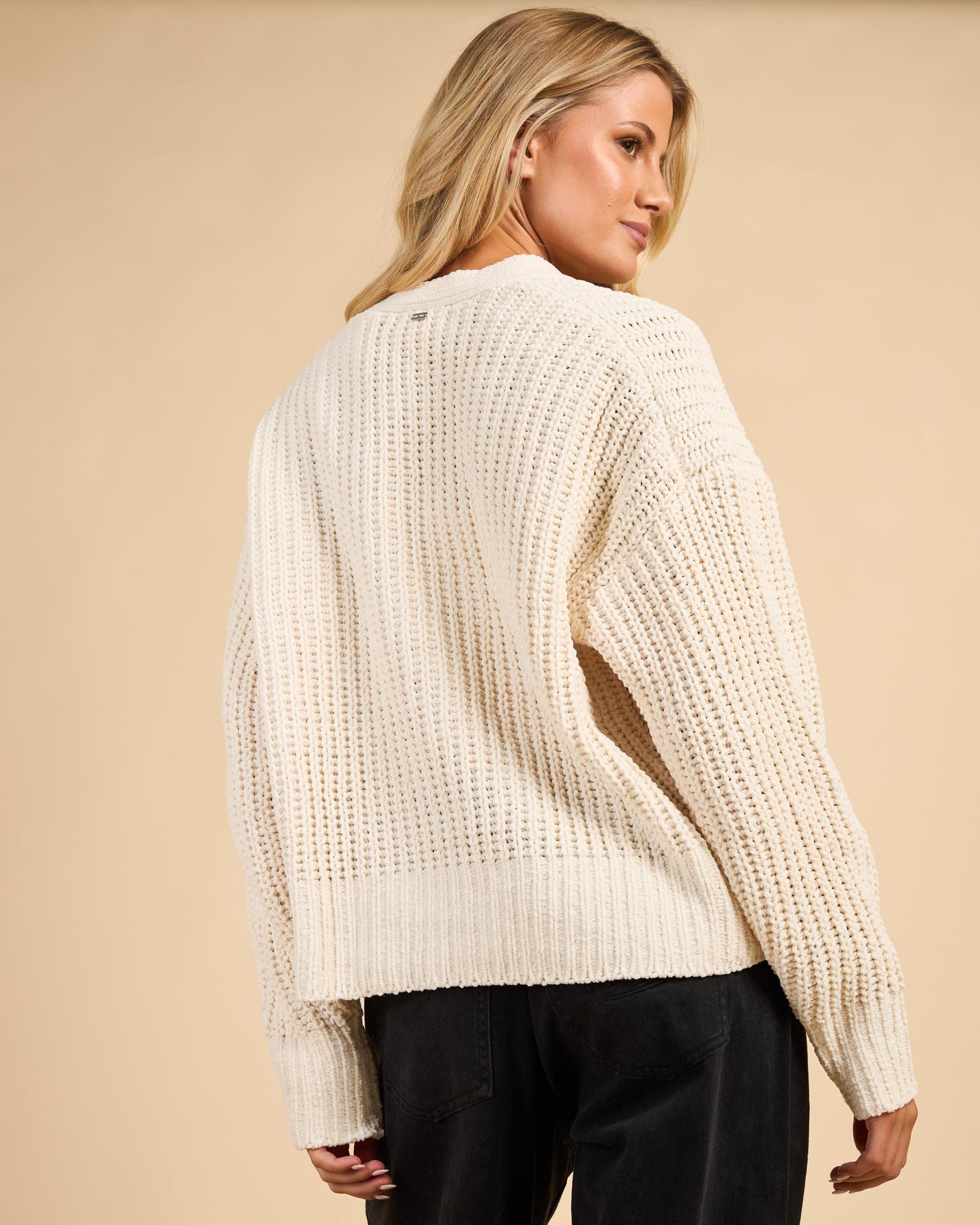 RIP CURL Neon Isles Cardigan Off White