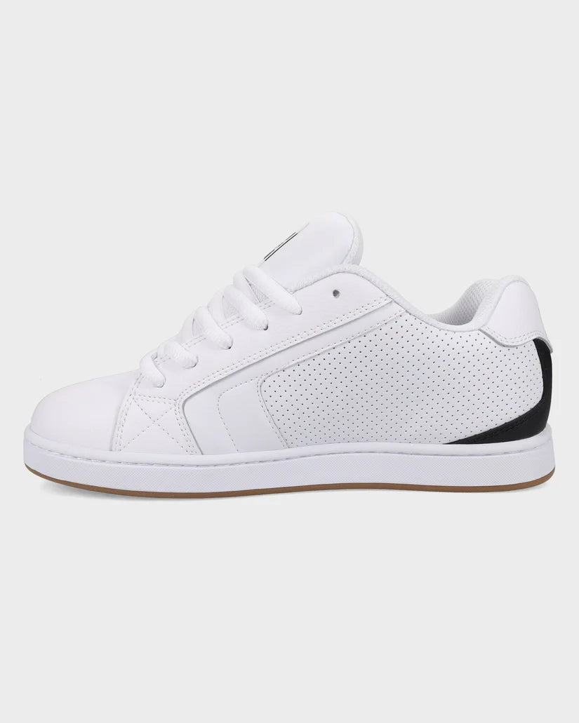 DC SHOES Net Skate Shoes White/Black/Gum