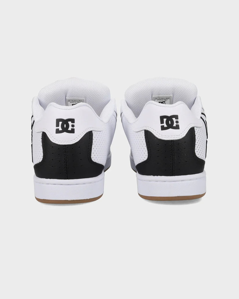 DC SHOES Net Skate Shoes White/Black/Gum