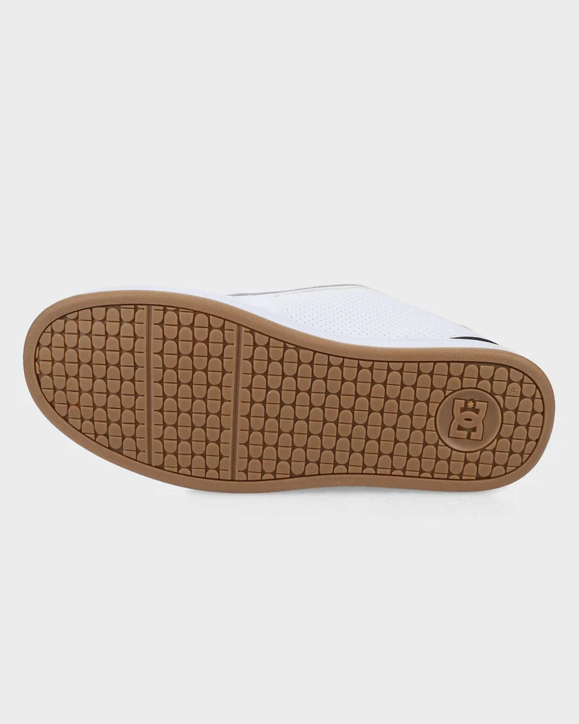 DC SHOES Net Skate Shoes White/Black/Gum