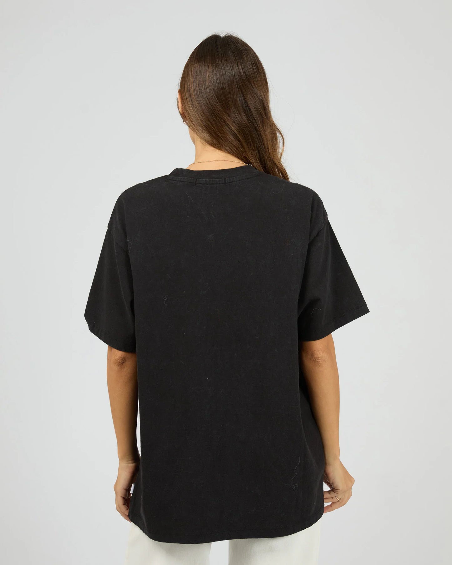ALL ABOUT EVE New York Diner Relaxed Tee Washed Black