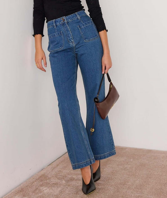 MINK PINK Nora Bootcut Denim Jean