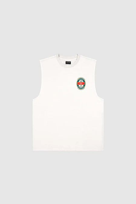 HUFFER X STEINLAGER Offload Singlet Tank Chalk