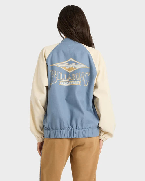 BILLABONG OG Burleigh Zip thru Jacket Stone Blue