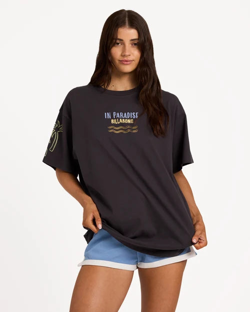 BILLABONG Paradise 73 OVERSIZED LONG FIT Tee