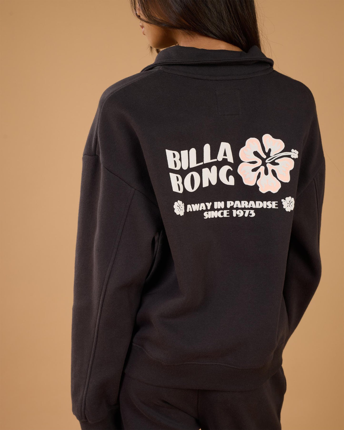 BILLABONG Paradise Half Zip Pullover Girls 6-14