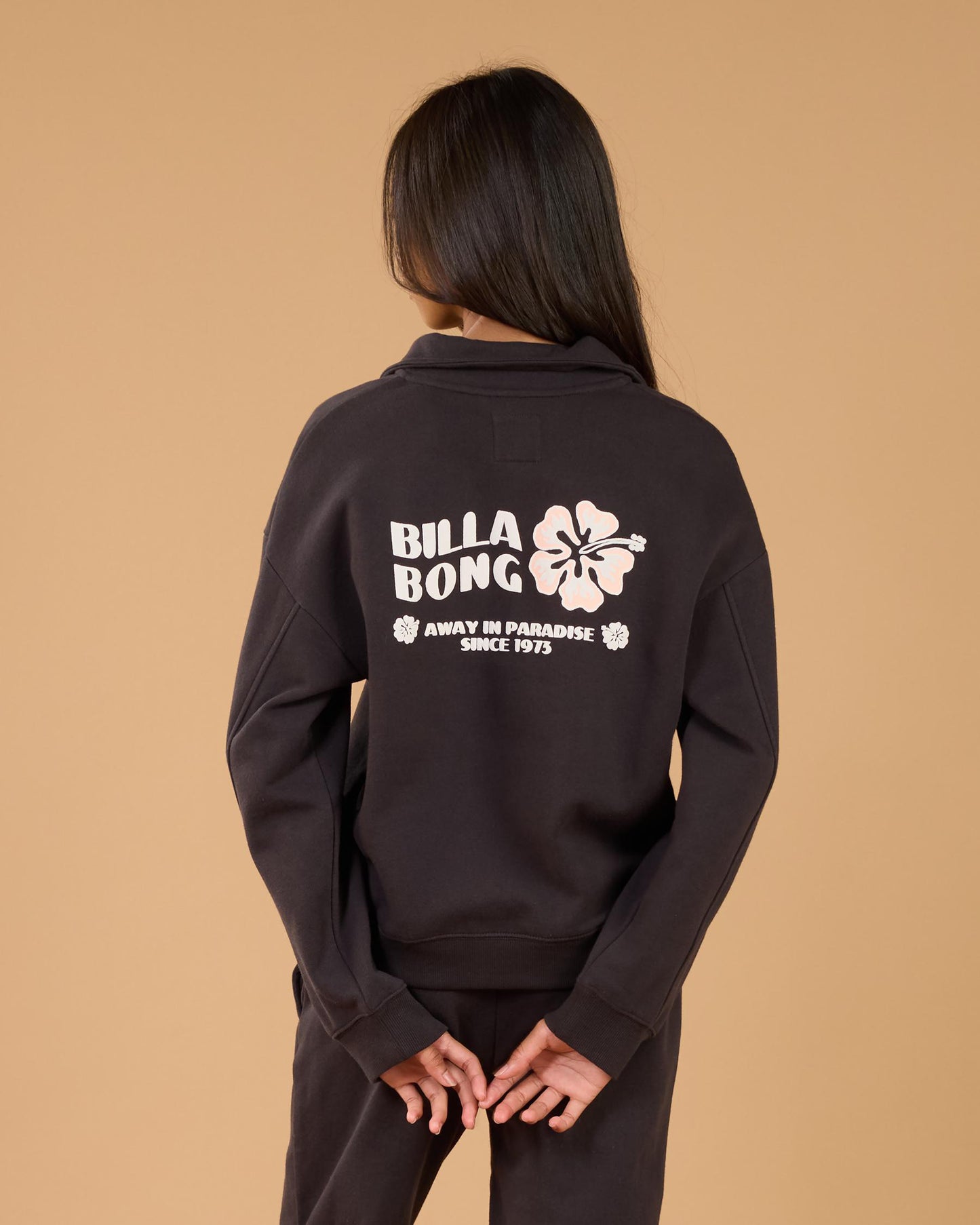 BILLABONG Paradise Half Zip Pullover Girls 6-14