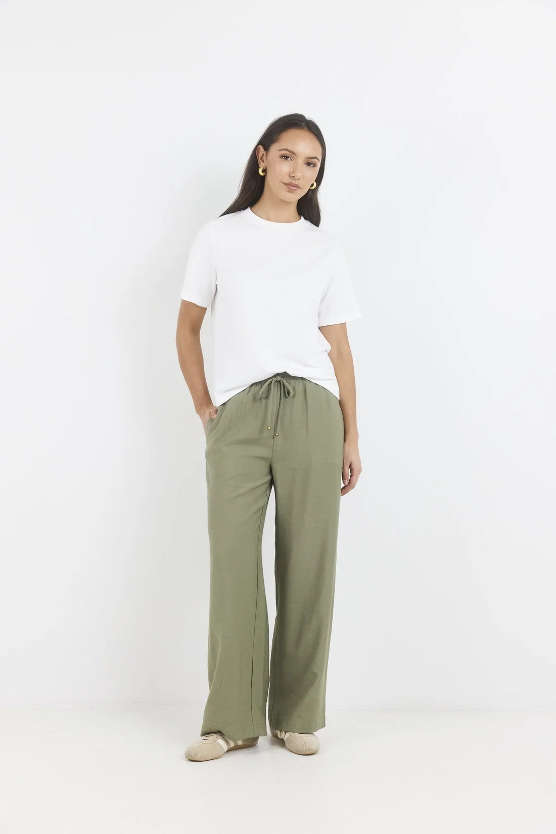 AMONG THE BRAVE Perception Pull On Khaki Pants