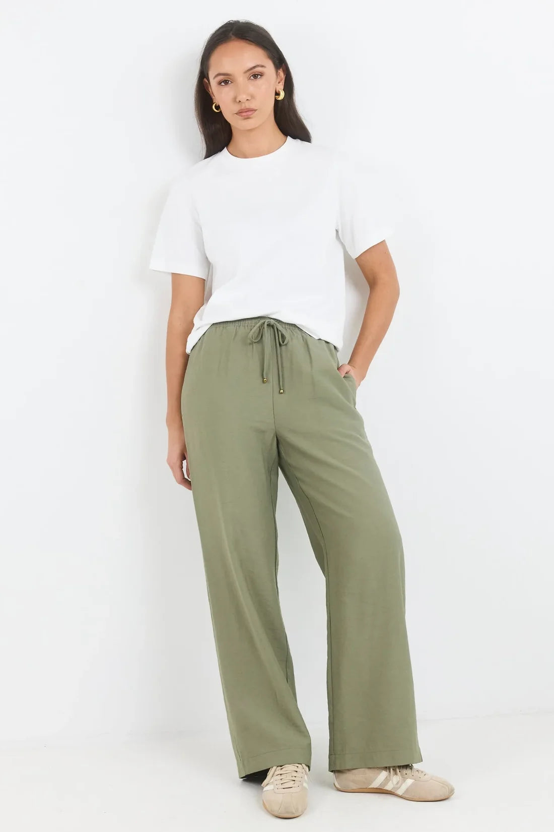 AMONG THE BRAVE Perception Pull On Khaki Pants