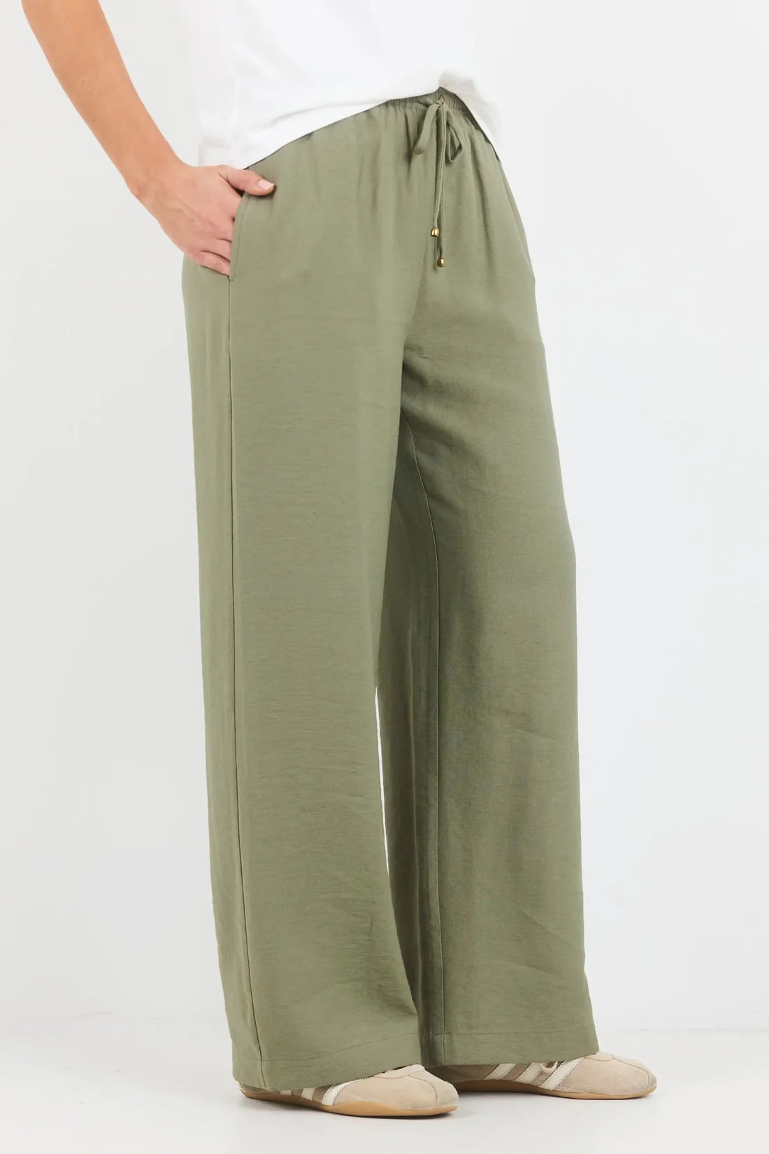 AMONG THE BRAVE Perception Pull On Khaki Pants