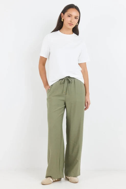 AMONG THE BRAVE Perception Pull On Khaki Pants