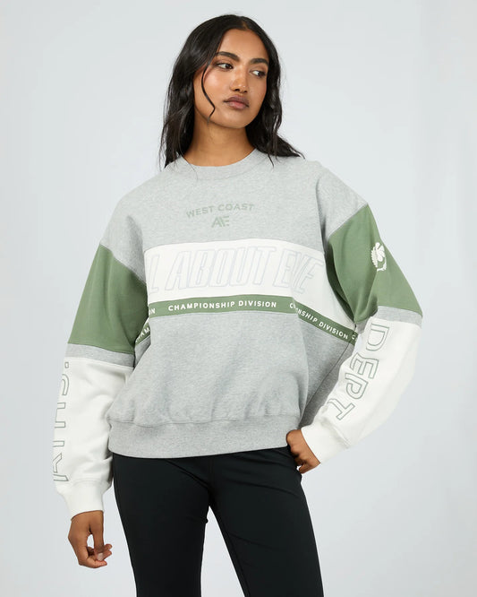 ALL ABOUT EVE Performance Slouch Crew