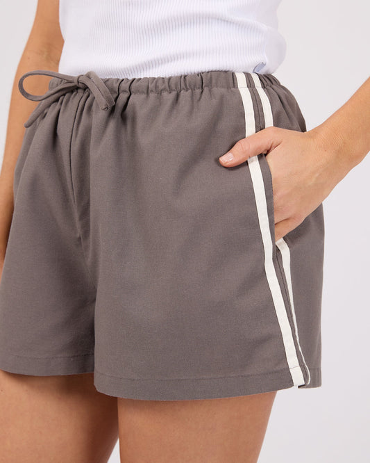 ALL ABOUT EVE Premier Panel Short Charcoal