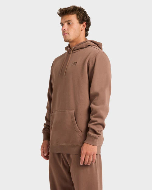 Billabong Premium Wave Washed Pullover Hoodie Mocha