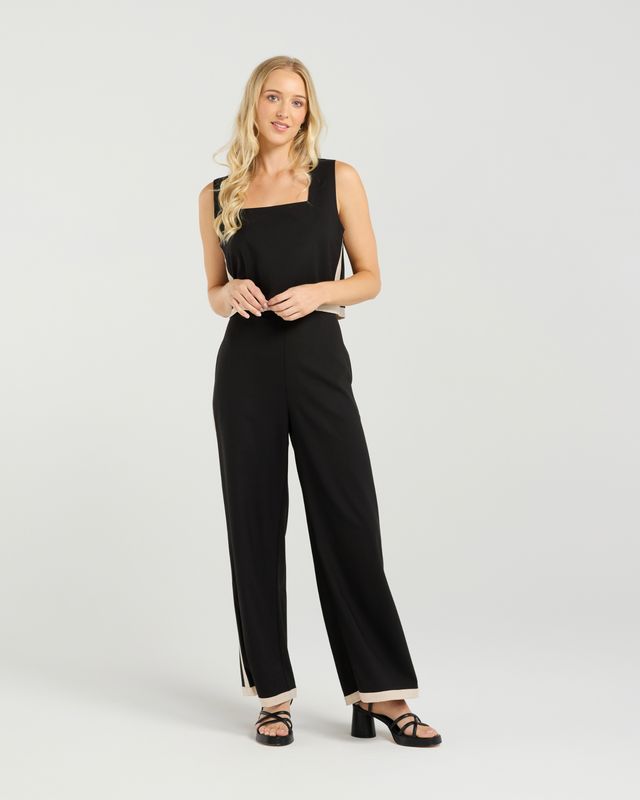 ET ALIA Priscilla Pant Noir Lines