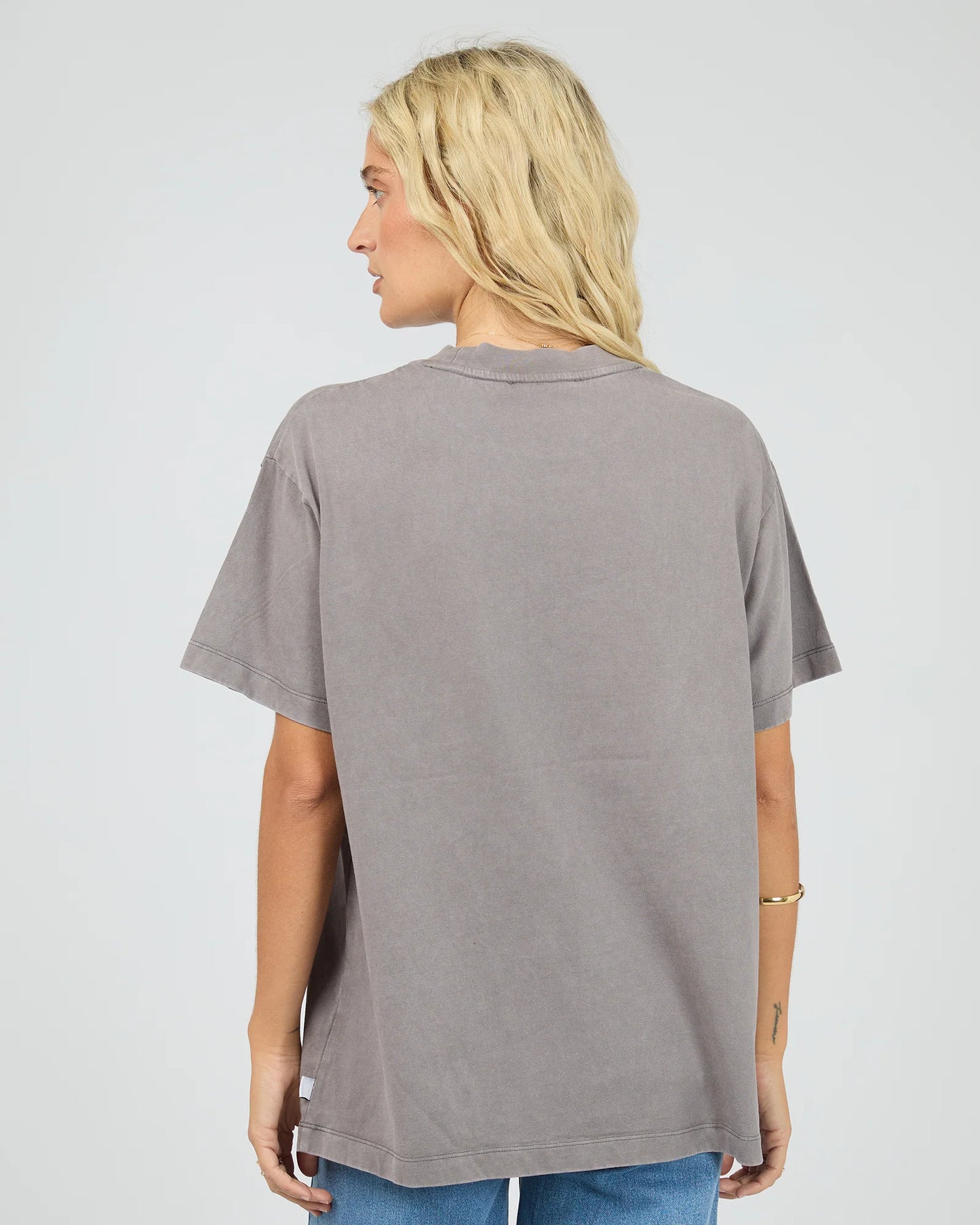 ALL ABOUT EVE Provence Relaxed Tee Charcoal