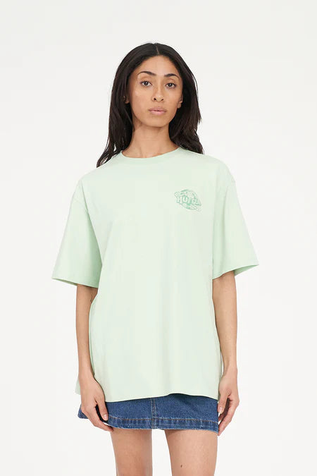 HUFFER Relax Tee Orbit 220 Matcha