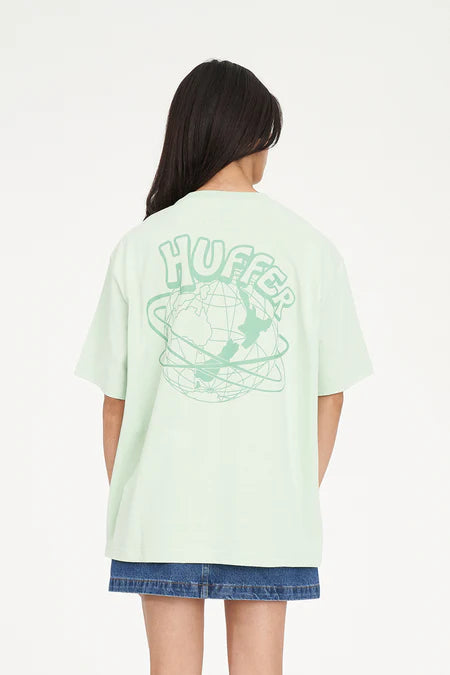 HUFFER Relax Tee Orbit 220 Matcha