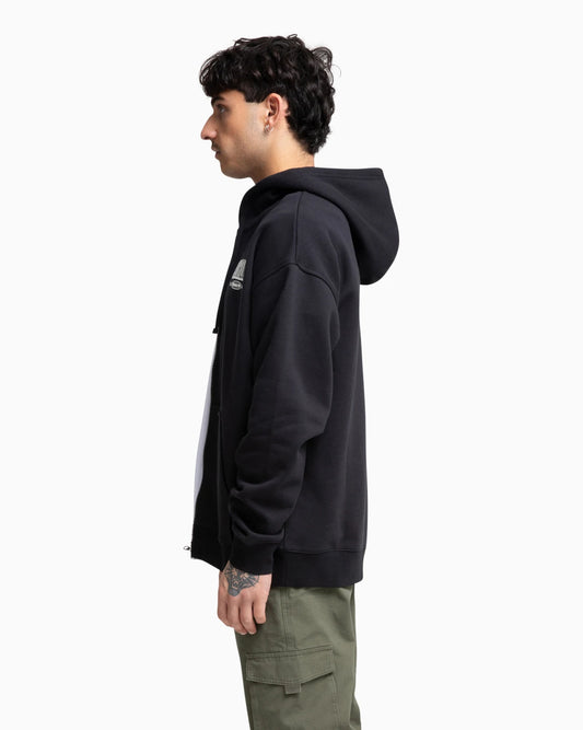 Hurley Relentless Zip Thru Hoodie  Black