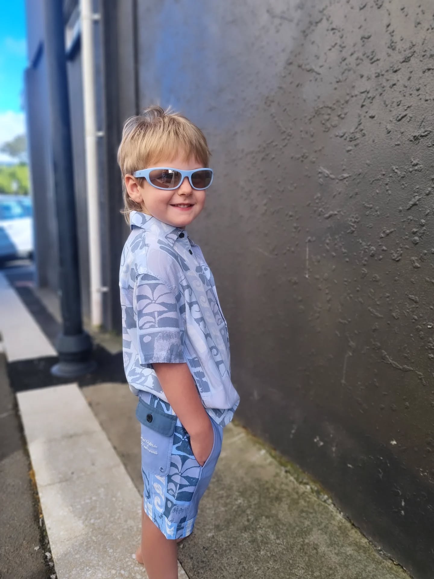 RIP CURL Groms AOTS Ty Williams Short Sleeve Shirt 1-8 years