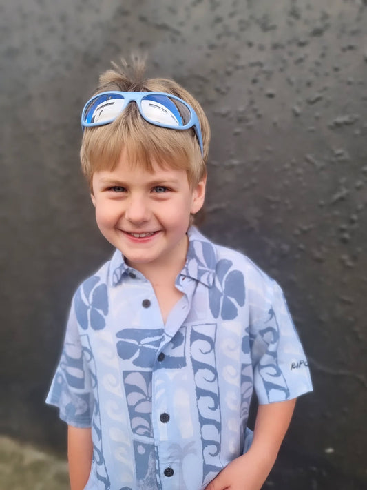 RIP CURL Groms AOTS Ty Williams Short Sleeve Shirt 1-8 years