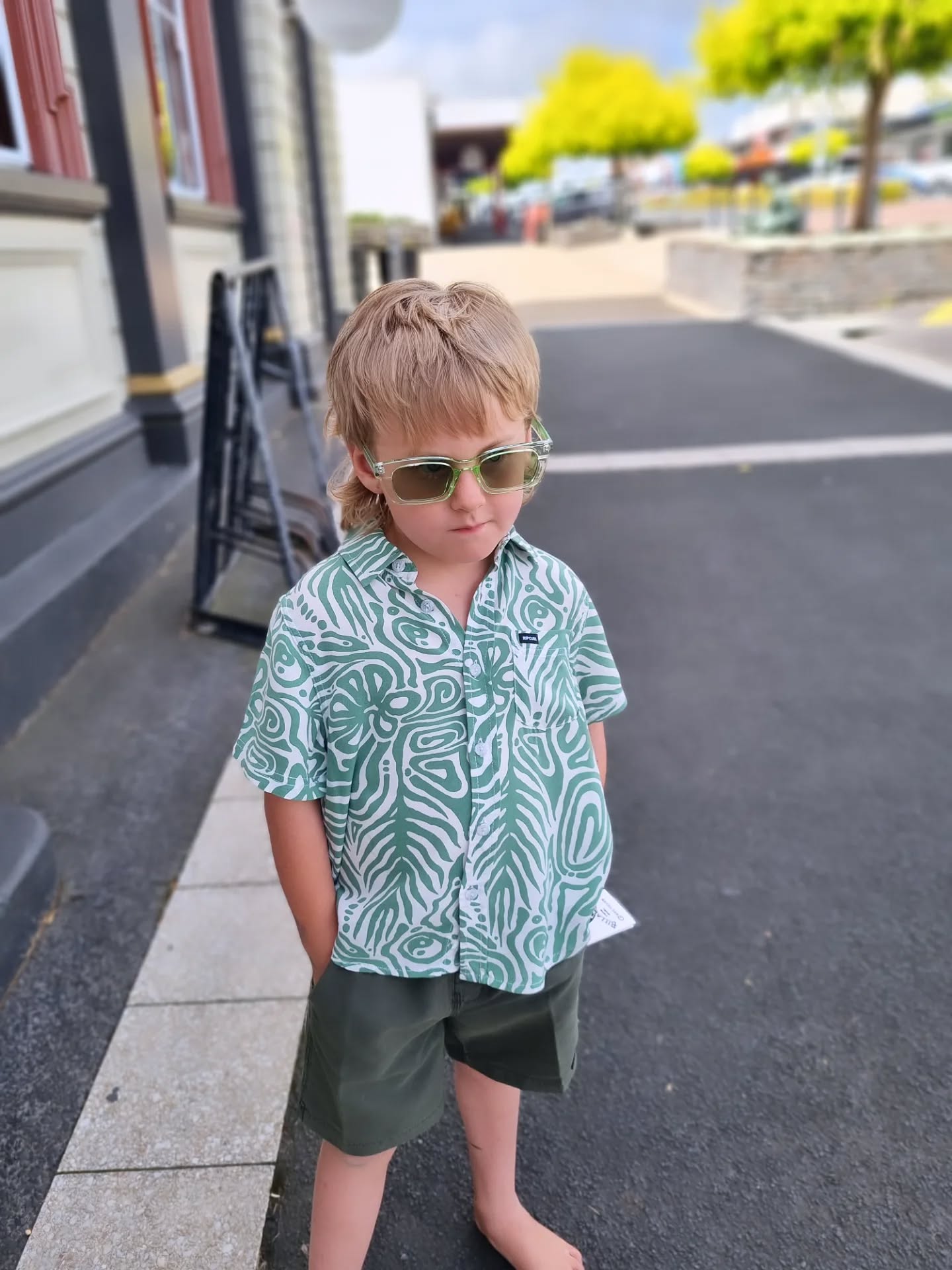 RIP CURL Cosmic Surfing Short Sleeve Shirt