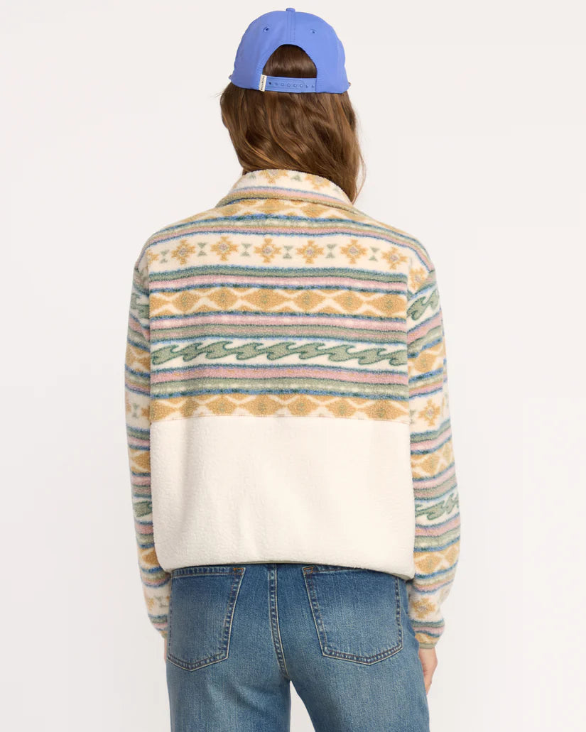 BILLABONG A/DIV Rock Jetty Mock Neck Zip Through