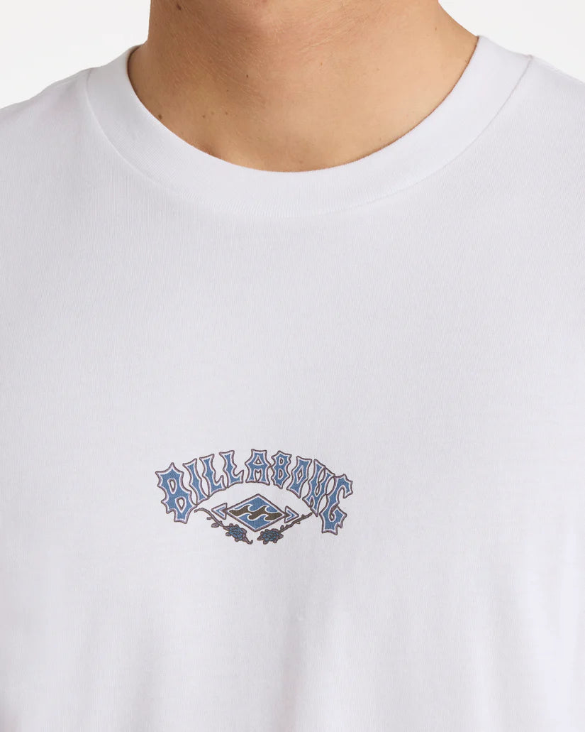BILLABONG Rose Arch Tee White