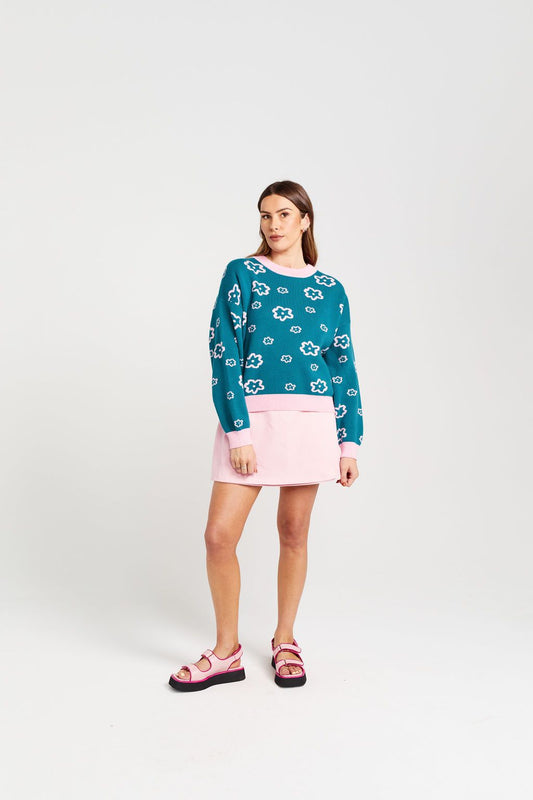 THING THING Rosie Jumper Teal Candy