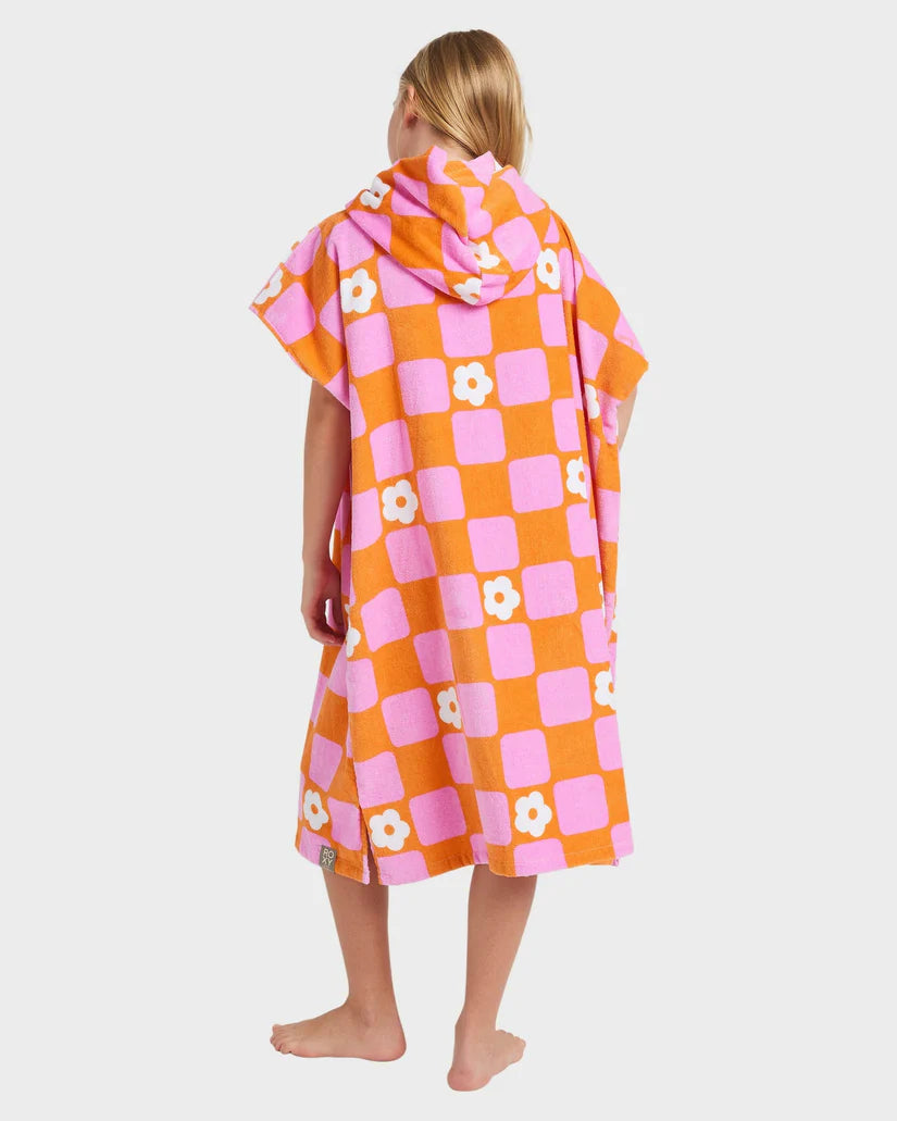 ROXY Girls Stay Magical Hooded Towel Tangerine