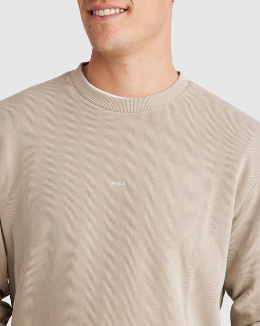 RVCA Smalls Crew Light Khaki