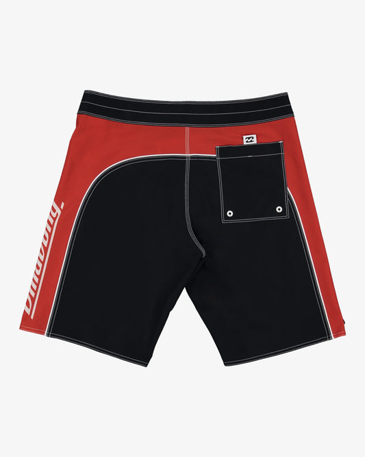 Billabong Saddle Pro Boardshort Mens Black/Red