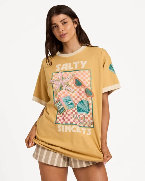 BILLABONG Salty Since 73 Oversized Tee
