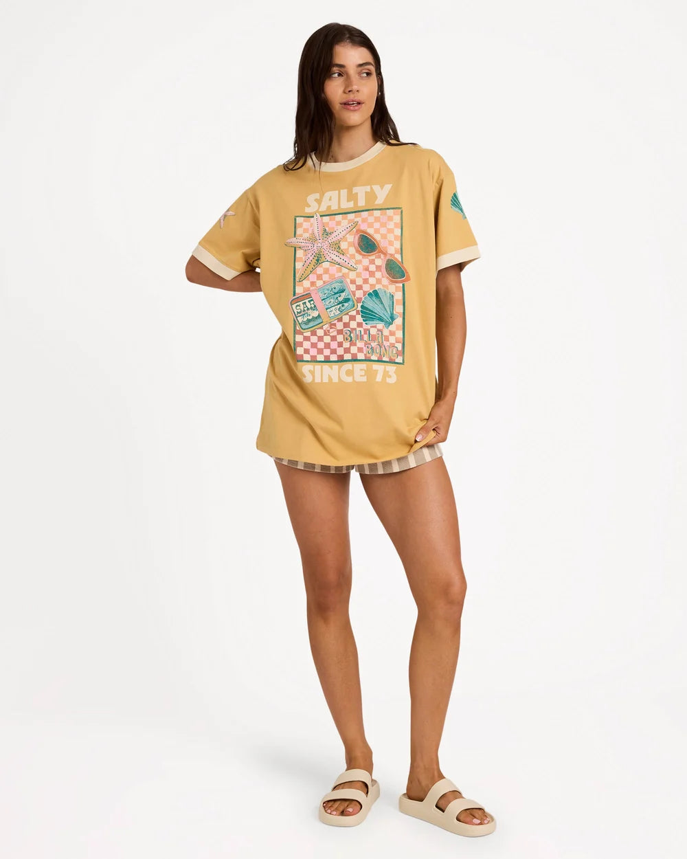 BILLABONG Salty Since 73 Oversized Tee